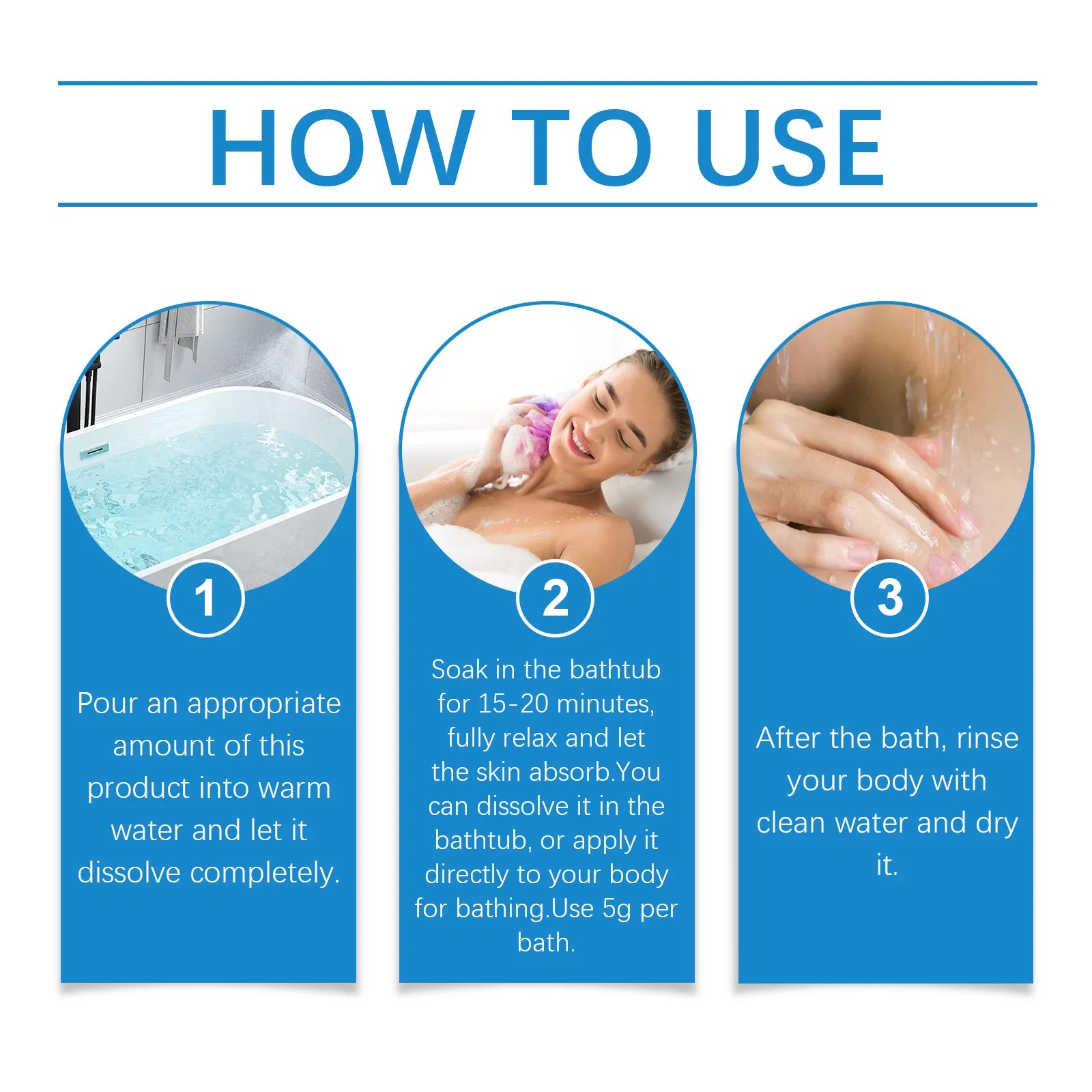 Epsom Salt with Bubbles for Bath Magnesium Sulfate Bath Crystals for Muscle Recovery&Relaxation Relief Moisturizing Exfoliating