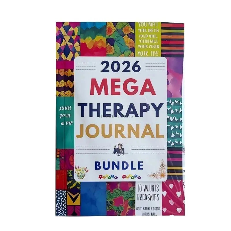 Therapeutic Activity Journal Monthly Planner Mental Health Guided Notebook