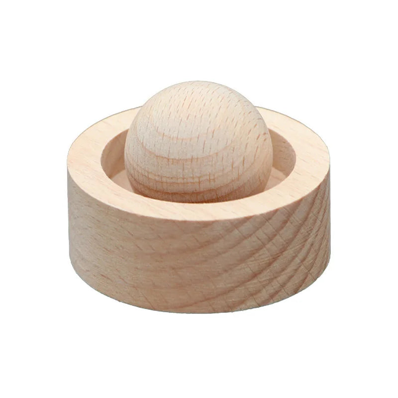 Car & Home Essential Oil Diffuser - Made of Wood Mini Cute Natural Fragrance Diffuser Suitable for Bedroom Living Room Bathroom